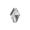 1.37 Carat Light Salt And Pepper Rose Cut Geometric Diamond