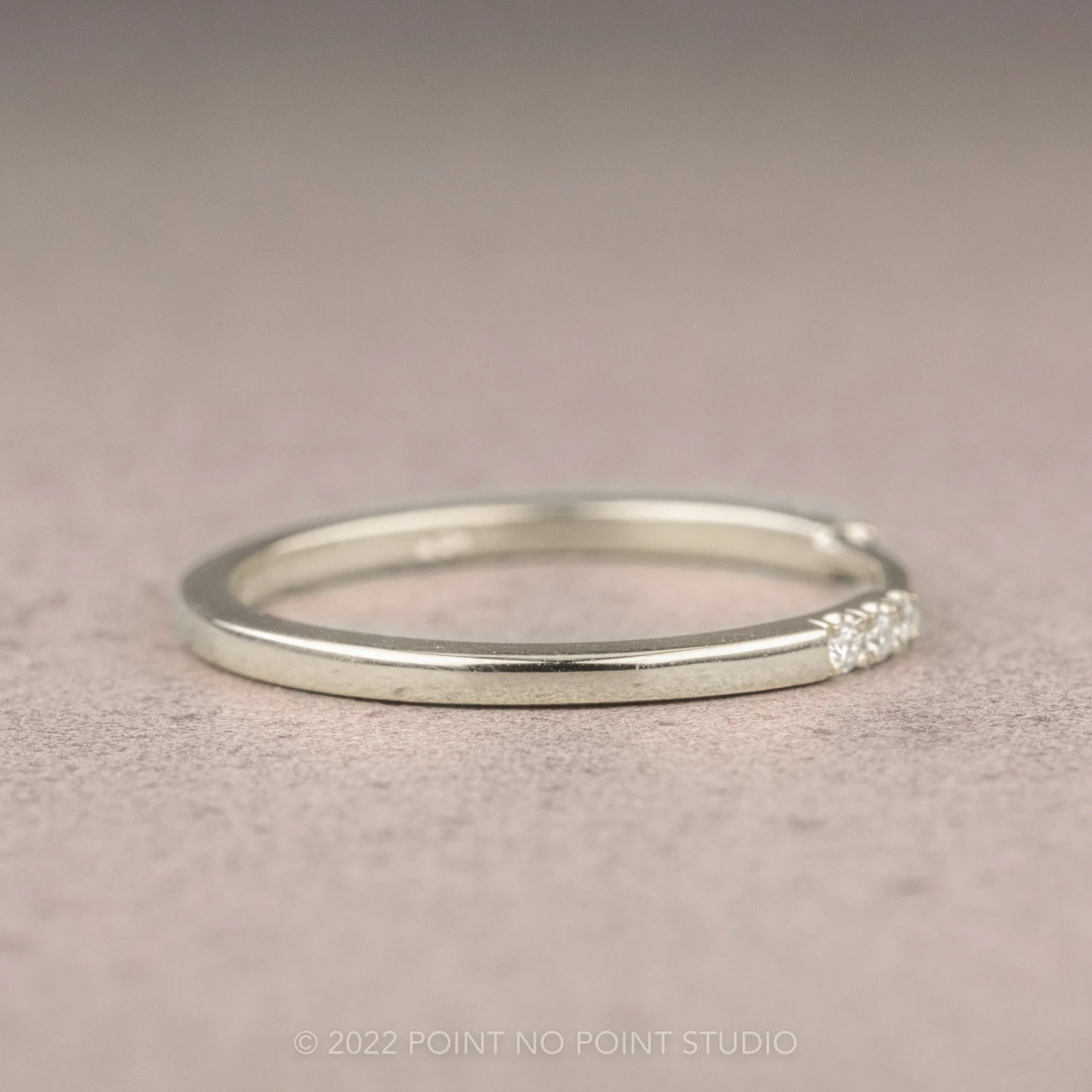 3 Diamond Harper Cuff, 14K White Gold 3 3 Diamond Harper Cuff, 14K White Gold - Image 3