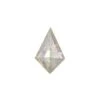 .87 Carat Icy White Rose Cut Kite Diamond