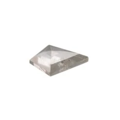 .87 Carat Icy White Rose Cut Kite Diamond -Point No Point Studio Store 220489 3