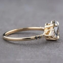 1.15 Carat Fancy Grey Pear Diamond Engagement Ring, Ombre Eliza Setting, 14K Yellow Gold 12 1.15 Carat Fancy Grey Pear Diamond Engagement Ring, Ombre Eliza Setting, 14K Yellow Gold -Point No Point Studio Store 240493 2 641c5e5d e0ce 4165 af8c 70e516eb1f8e