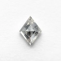 1.15 CARAT ICY WHITE SPECKLED DOUBLE CUT LOZENGE DIAMOND