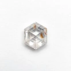 1.19 CARAT ICY WHITE DOUBLE CUT HEXAGON DIAMOND