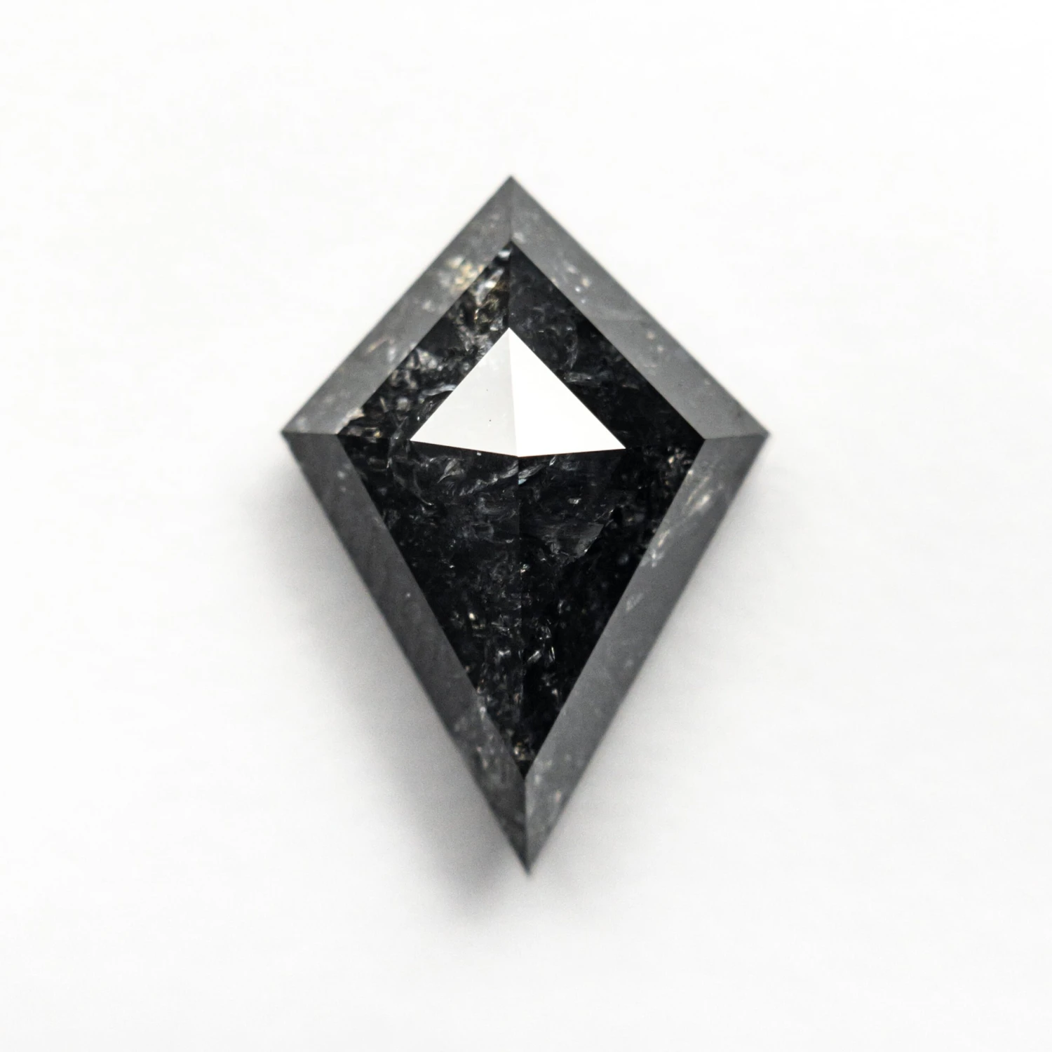 3.30 Carat Black Double Cut Kite Diamond 1 3.30 Carat Black Double Cut Kite Diamond