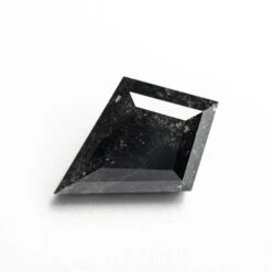 3.30 Carat Black Double Cut Kite Diamond 6 3.30 Carat Black Double Cut Kite Diamond -Point No Point Studio Store 25814 023.30ct12.87x9.05x4.78mmKiteStepCut3