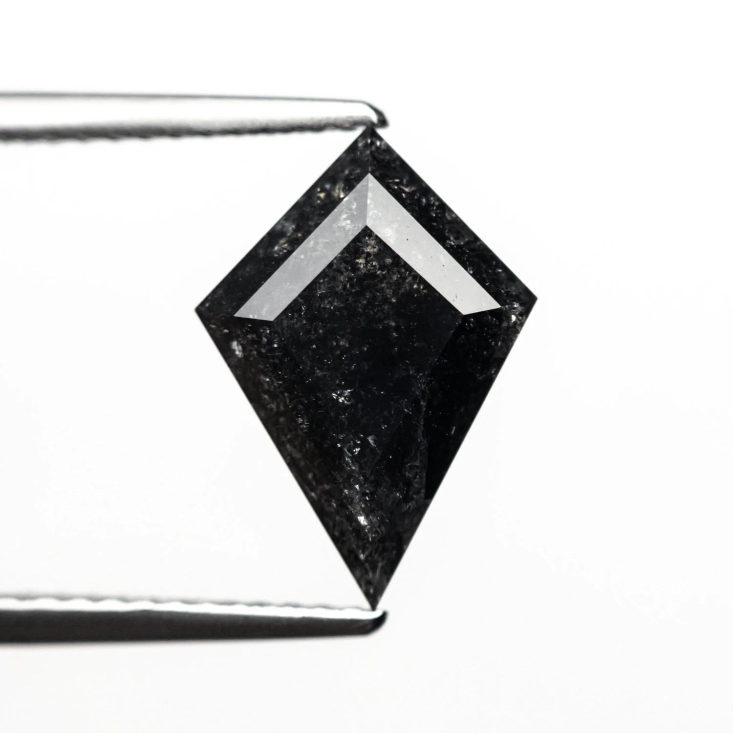 3.30 Carat Black Double Cut Kite Diamond 4 3.30 Carat Black Double Cut Kite Diamond - Image 4