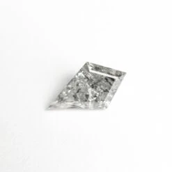 1.08 CARAT CANADIAN SALT AND PEPPER BRILLIANT CUT KITE DIAMOND