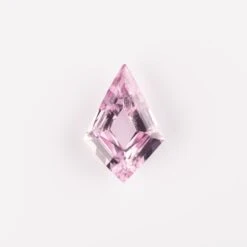 3.30 Carat Pink Double Cut Kite Sapphire