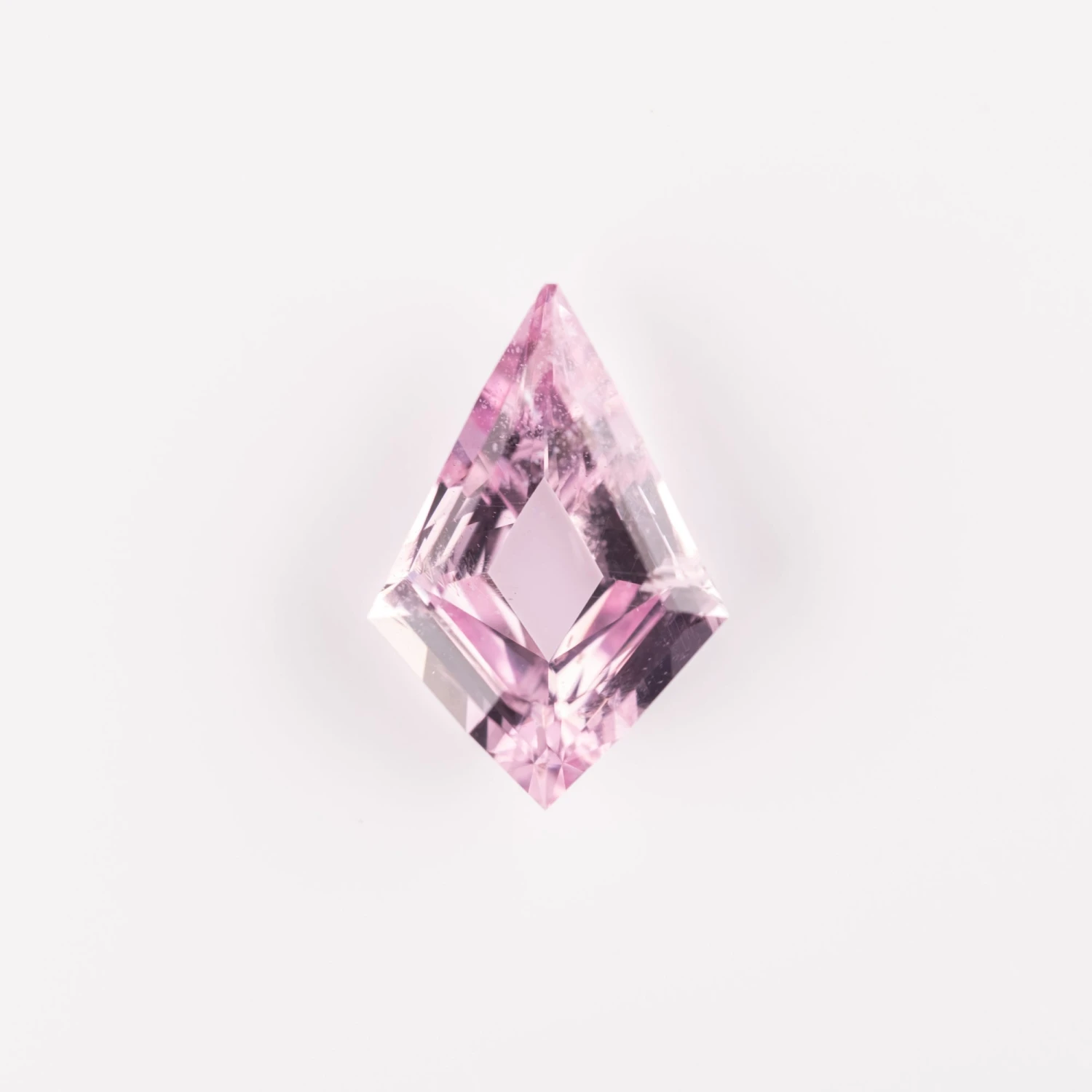 3.30 Carat Pink Double Cut Kite Sapphire 1 3.30 Carat Pink Double Cut Kite Sapphire