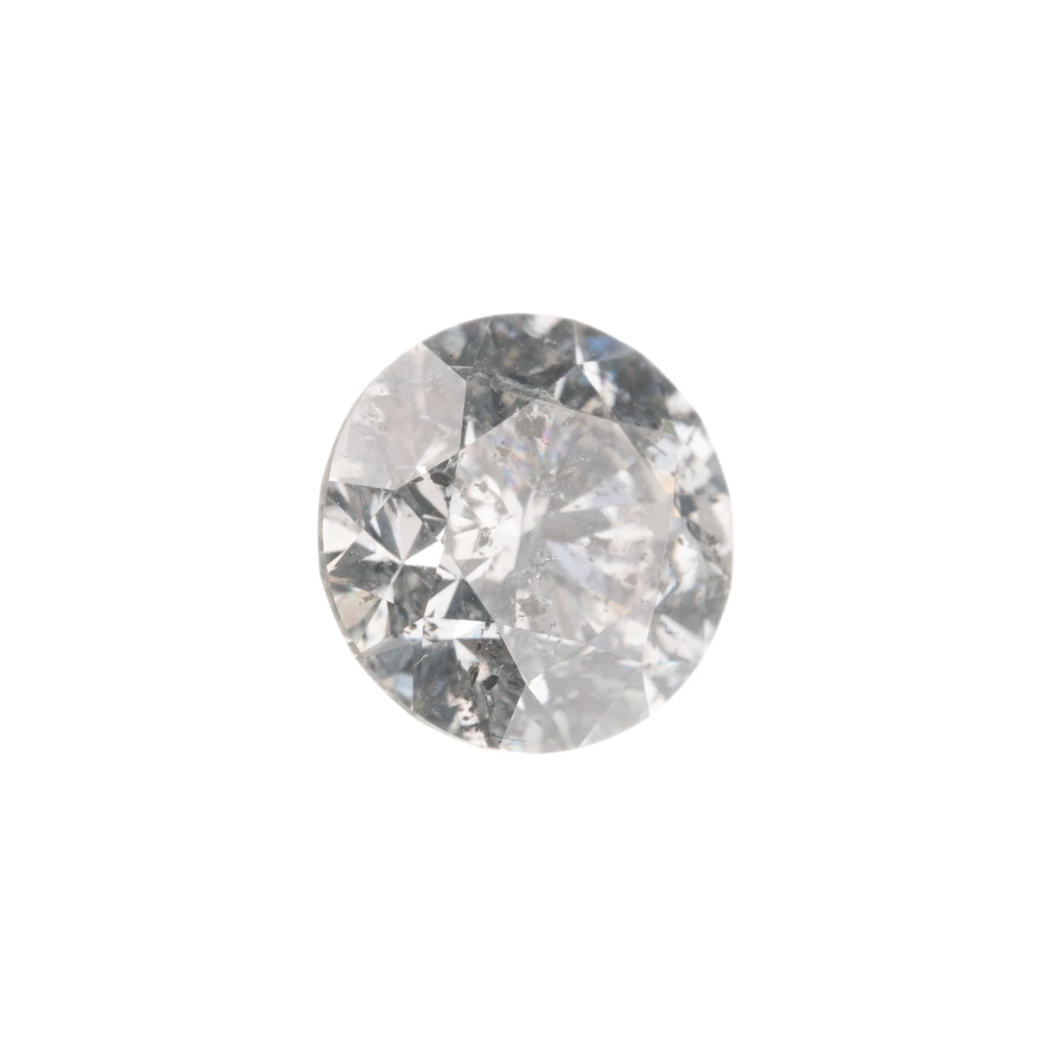 1.50 Carat Canadian Salt And Pepper Brilliant Cut Round Diamond 3 1.50 Carat Canadian Salt And Pepper Brilliant Cut Round Diamond - Image 3