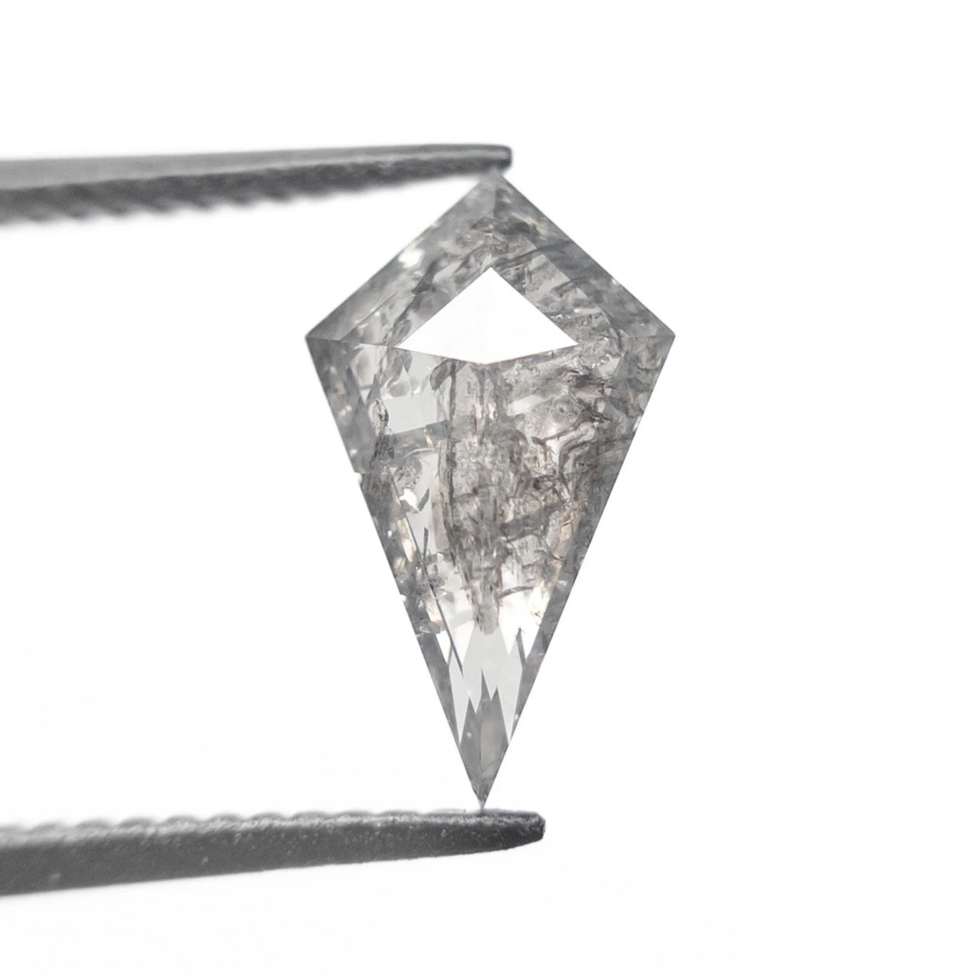 1.36 Carat Grey Double Cut Kite Diamond 2 1.36 Carat Grey Double Cut Kite Diamond - Image 2