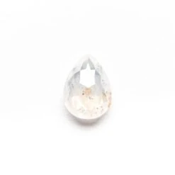 1.78 Carat Icy White Double Cut Pear Diamond