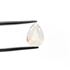 1.78 Carat Icy White Double Cut Pear Diamond -Point No Point Studio Store APC 2629