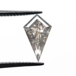 1.36 Carat Grey Double Cut Kite Diamond 7 1.36 Carat Grey Double Cut Kite Diamond -Point No Point Studio Store APC 2731