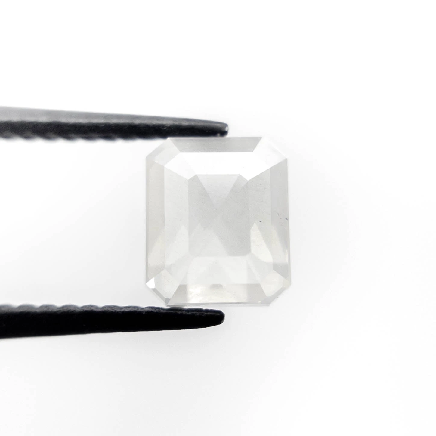 1.14 Carat Icy White Double Cut Emerald Diamond 2 1.14 Carat Icy White Double Cut Emerald Diamond - Image 2