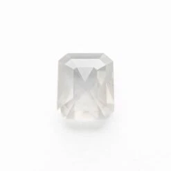 1.14 Carat Icy White Double Cut Emerald Diamond