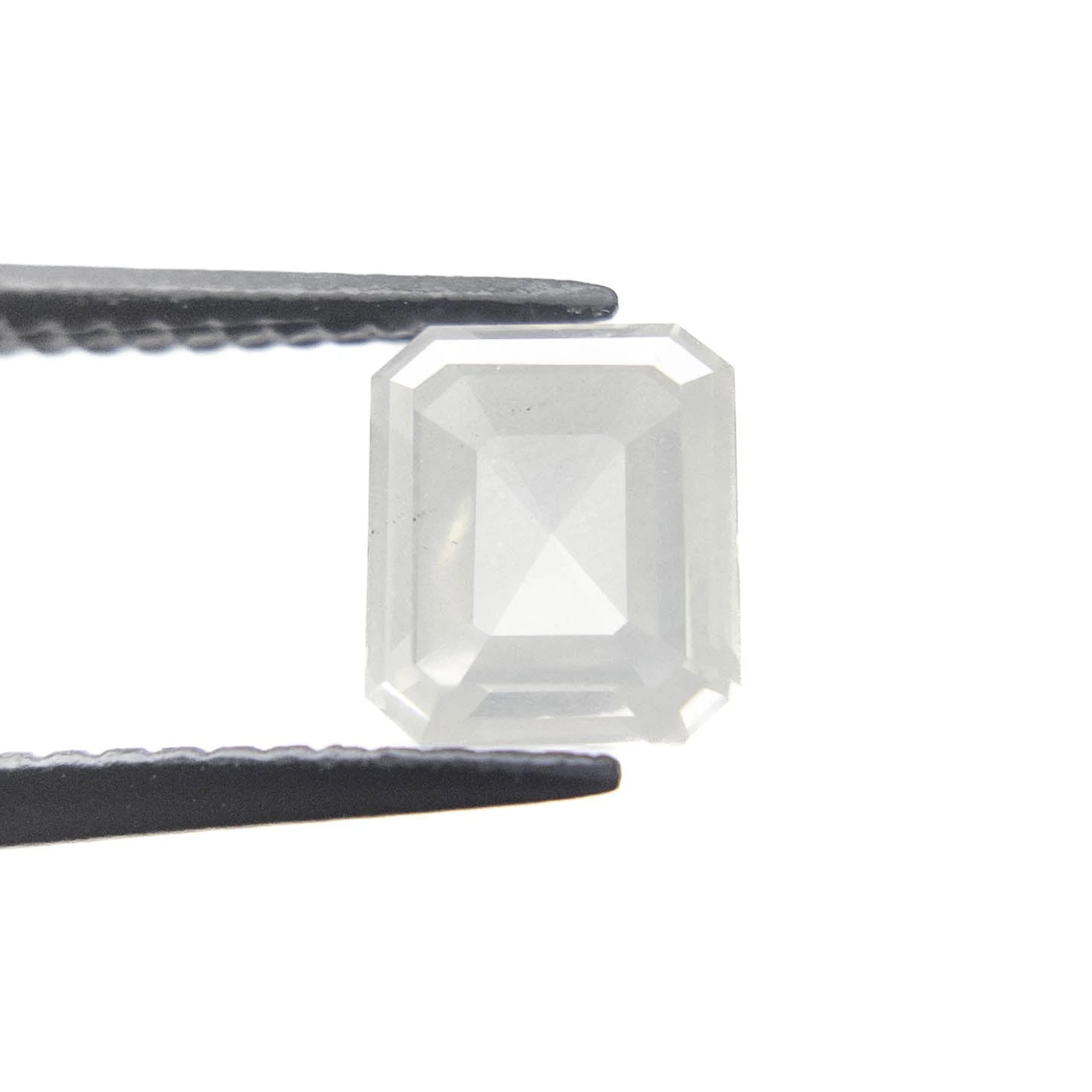 1.14 Carat Icy White Double Cut Emerald Diamond 4 1.14 Carat Icy White Double Cut Emerald Diamond - Image 4