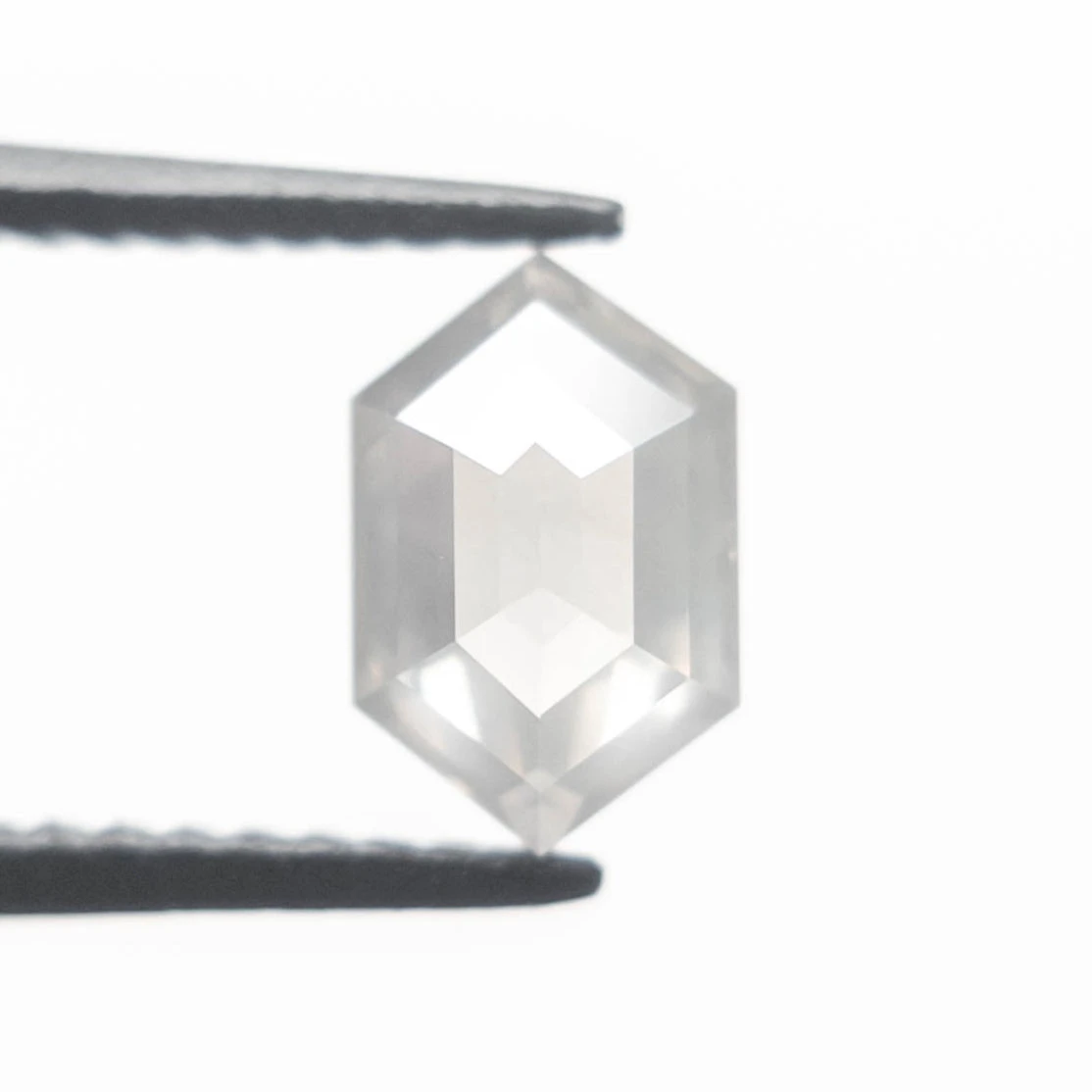 .83 Carat Icy White Double Cut Hexagon Diamond 2 .83 Carat Icy White Double Cut Hexagon Diamond - Image 2