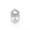.83 Carat Icy White Double Cut Hexagon Diamond