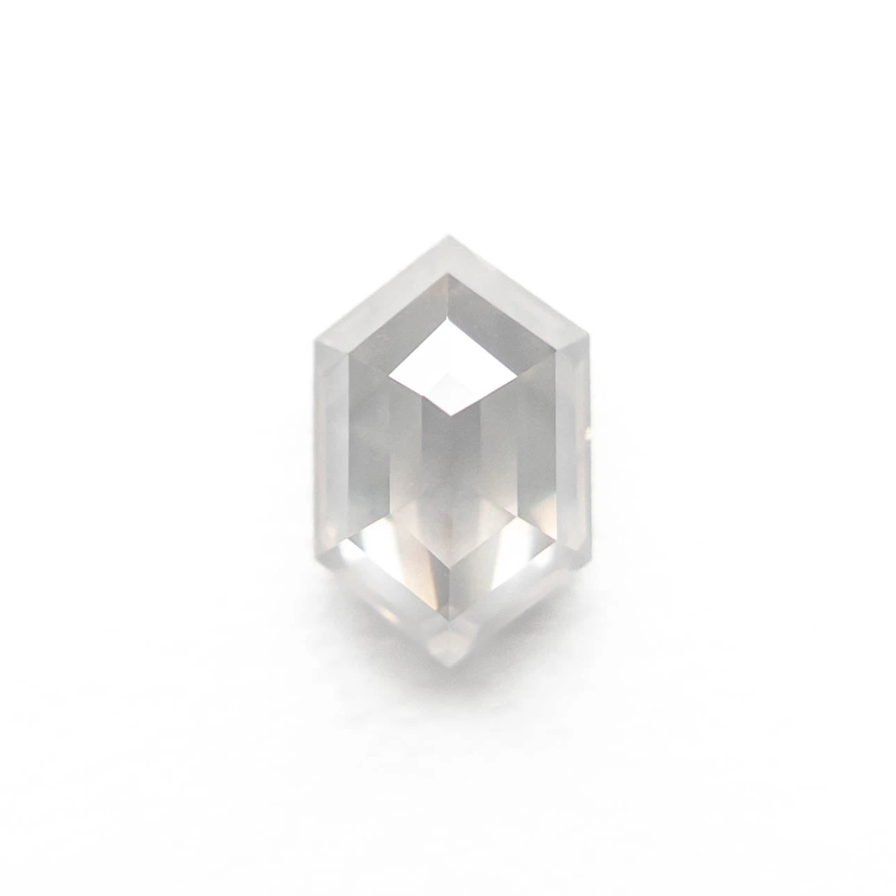 .83 Carat Icy White Double Cut Hexagon Diamond 1 .83 Carat Icy White Double Cut Hexagon Diamond
