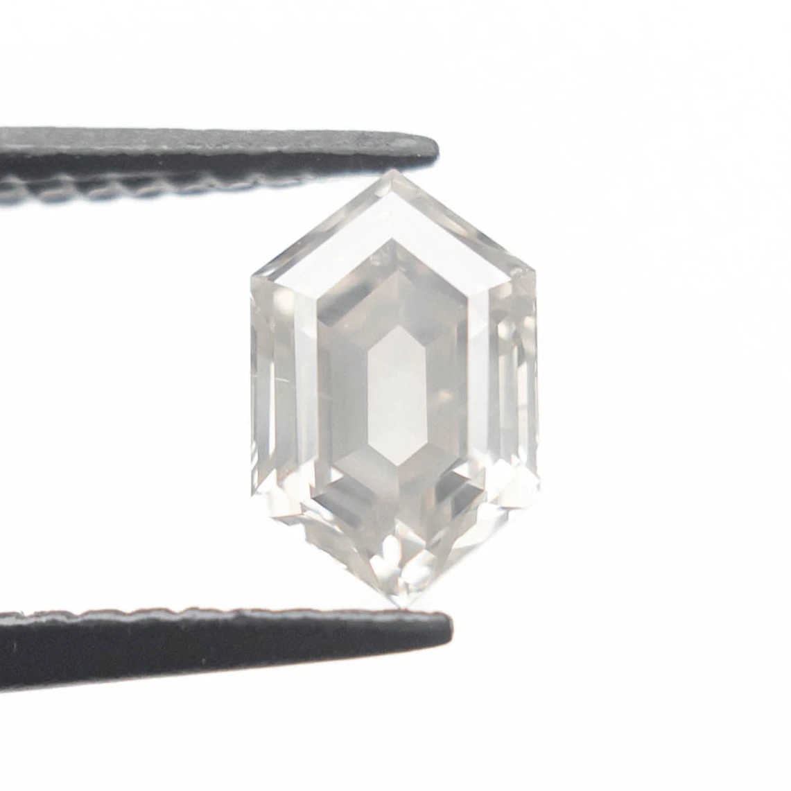 .83 Carat Icy White Double Cut Hexagon Diamond 4 .83 Carat Icy White Double Cut Hexagon Diamond - Image 4