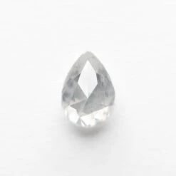 1.24 Carat Icy White Double Cut Pear Diamond