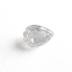 1.24 Carat Icy White Double Cut Pear Diamond -Point No Point Studio Store APC 3781