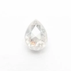 1.87 Carat Icy White Double Cut Pear Diamond