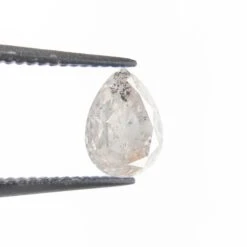 1.87 Carat Icy White Double Cut Pear Diamond -Point No Point Studio Store APC 4218