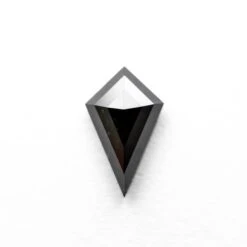 1 Carat Black Rose Cut Kite Diamond