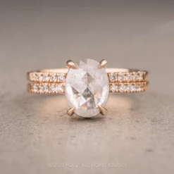 5 Diamond Harper Cuff, 14k Peach Gold 6 5 Diamond Harper Cuff, 14k Peach Gold -Point No Point Studio Store DIACUFF 2 f0f3f664 e067 479d 8b19 2f7eb1bbba59