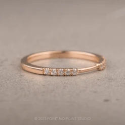 5 Diamond Harper Cuff, 14k Peach Gold 7 5 Diamond Harper Cuff, 14k Peach Gold -Point No Point Studio Store DIACUFF 3 40f2ce26 6e3a 4b70 9050 54e41e218ca1