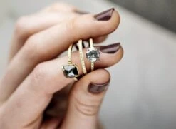 Vintage Inspired Diamond Wedding Band, Jamie Setting, 14k Rose Gold 12 Vintage Inspired Diamond Wedding Band, Jamie Setting, 14k Rose Gold -Point No Point Studio Store DSCF3396 a5917498 6762 489c b29b 6b164b47c581