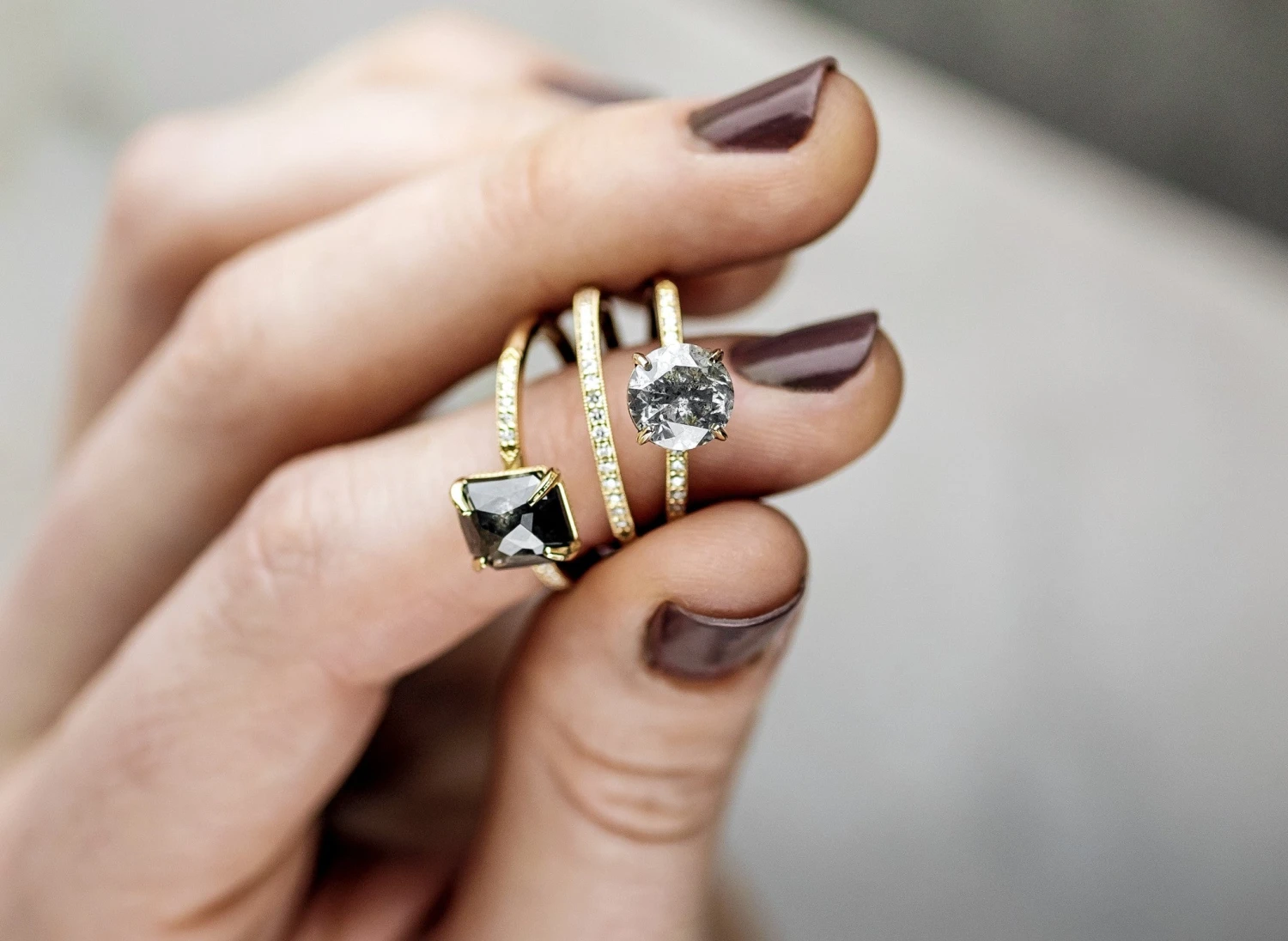 Vintage Inspired Diamond Wedding Band, Jamie Setting, 14k Rose Gold 5 Vintage Inspired Diamond Wedding Band, Jamie Setting, 14k Rose Gold - Image 5