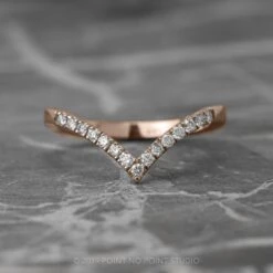 15 White Diamond Vivian Band, 14K Rose Gold 9 15 White Diamond Vivian Band, 14K Rose Gold -Point No Point Studio Store GW VIVIANRG A decc873d 04cb 48ee 9085 9ea43c3ff9fe