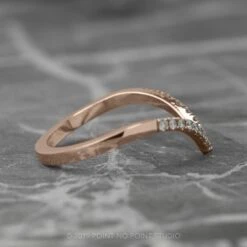 15 White Diamond Vivian Band, 14K Rose Gold 11 15 White Diamond Vivian Band, 14K Rose Gold -Point No Point Studio Store GW VIVIANRG C bb5f5d27 a47c 471e a1e2 9f7e7978a47b