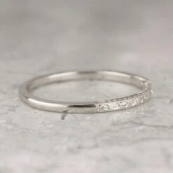 Vintage Harper Cuff Wedding Band, Platinum -Point No Point Studio Store HARPERWG 2 9f0bb5e3 c9e1 4a1b 872b cd97b9f434d2