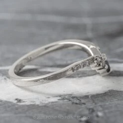 Reverse Ombre Diamond Wedding Ring, Duchess Setting, Platinum 5 Reverse Ombre Diamond Wedding Ring, Duchess Setting, Platinum -Point No Point Studio Store REVERSEOMBREWBWG 3 ebbbc317 edf5 41c7 b272 9356a35b8ed8
