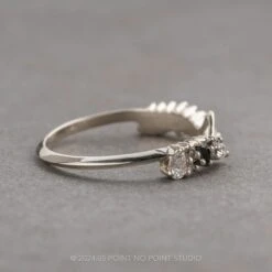 Ombre Diamond Wedding Cuff, Gemini Setting, Platinum 23 Ombre Diamond Wedding Cuff, Gemini Setting, Platinum -Point No Point Studio Store RINGWG 2 1 3ddec1ec 8674 4130 852e bf261cd85383