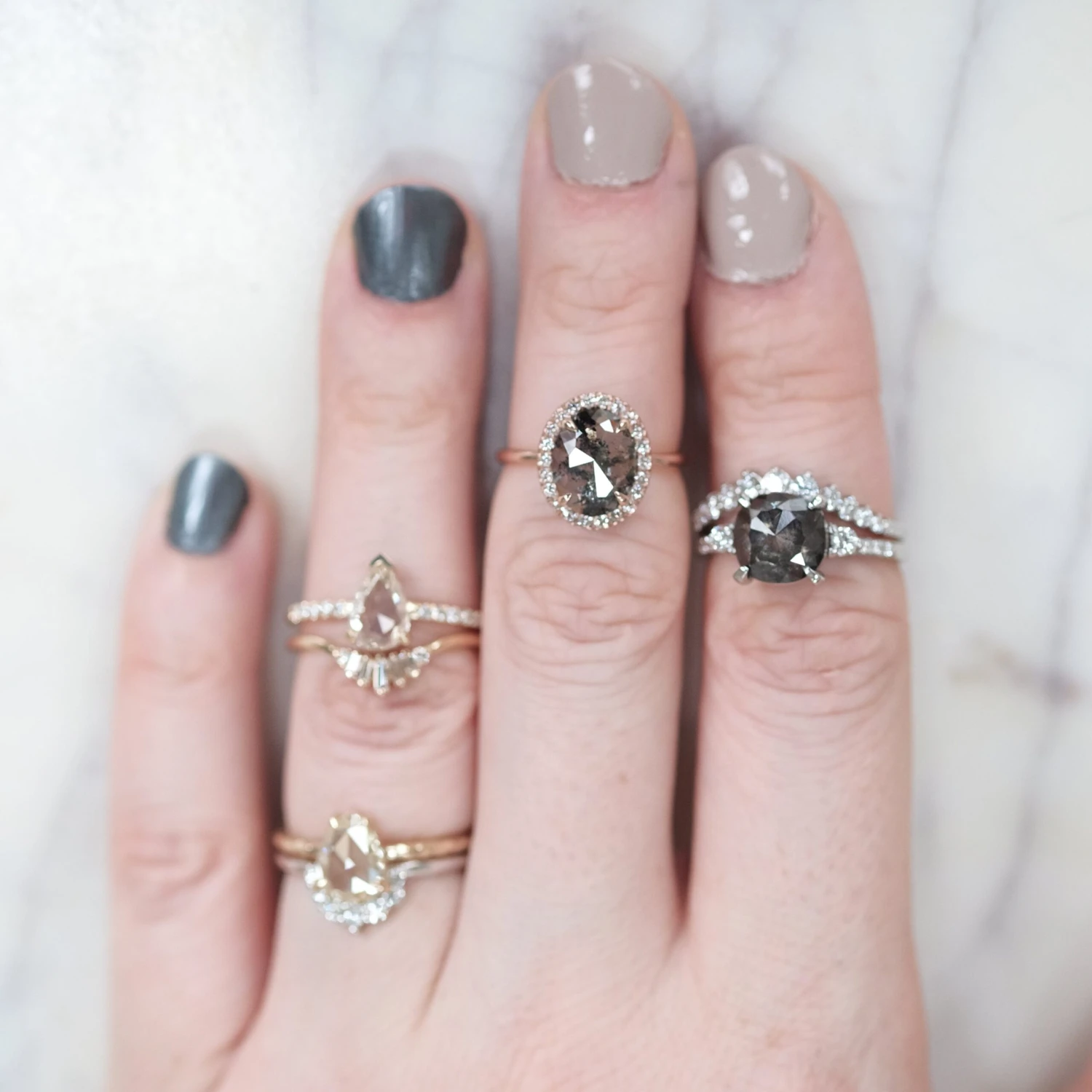 Wren Diamond Wedding Band, 14k Yellow Gold 2 Wren Diamond Wedding Band, 14k Yellow Gold - Image 2