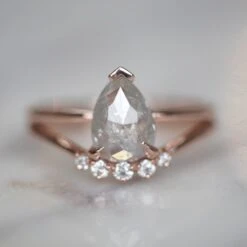 Petite Catherine Diamond Wedding Band, 14k Rose Gold 18 Petite Catherine Diamond Wedding Band, 14k Rose Gold -Point No Point Studio Store SFPH9598 1800x1800 983d101a 64ff 4a79 ae05 2d23b8484345