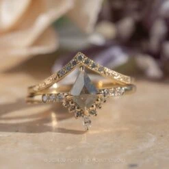 7 Diamond Vintage Vivian Wedding Band, 14k Yellow Gold 7 7 Diamond Vintage Vivian Wedding Band, 14k Yellow Gold -Point No Point Studio Store SFS0073 2f823585 f6e3 4ea0 b7ca aba7073facb7