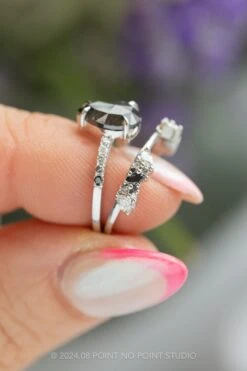 Ombre Diamond Wedding Cuff, Gemini Setting, Platinum 15 Ombre Diamond Wedding Cuff, Gemini Setting, Platinum -Point No Point Studio Store SFS0101 02a5c45f 2cd2 4e67 b36f f61c0737ab30