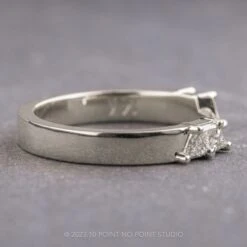 Triangle Diamond Wedding Cuff, Trinity Setting, Platinum 5 Triangle Diamond Wedding Cuff, Trinity Setting, Platinum -Point No Point Studio Store TRINITYWG 2 954b052f cc27 4dca aeba 0f72e6774bb4