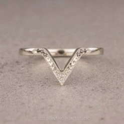 Valeria Wedding Band, Platinum