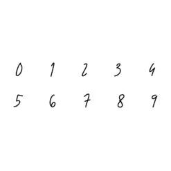 14k Gold Engraved Viero Large Round Charm -Point No Point Studio Store VIERONUMBER