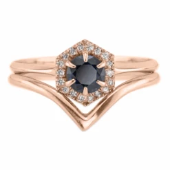 Square Vivian Wedding Band, 14k Yellow Gold 25 Square Vivian Wedding Band, 14k Yellow Gold -Point No Point Studio Store VIV 2