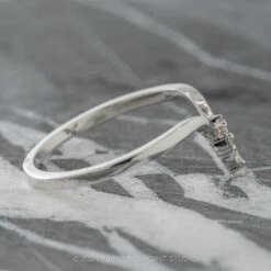 Marquise Diamond Freya Band, 14K White Gold -Point No Point Studio Store WB4 3 0bcb11b5 e608 4cc9 8137 d8caa890a6be
