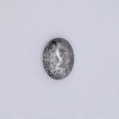 .75 Carat Salt And Pepper Rose Cut Oval Diamond